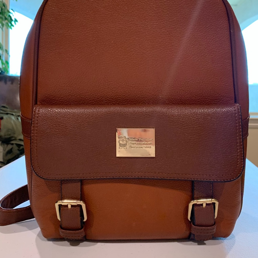 Beibaobao leather brand backpack